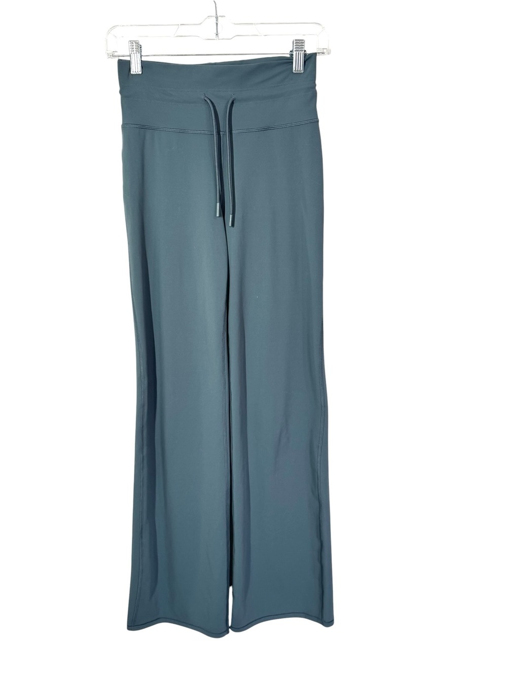 Vuori Daily Wide Leg Leggings Stretch Pants Womens Small XS Green Stretch VW489